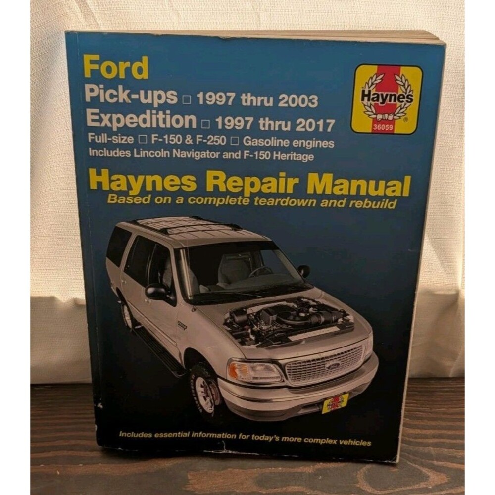 Haynes Ford Pick-Ups 1997-2003 & Expeditions 1997-2017  Repair Manual